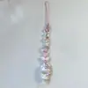 Llavero de Bolso con Cuentas de Gato Dulce y Femenino con Diseño Único, Sencillo y de Moda, Accesorio Versátil y Exquisito