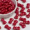 Dingyi Colorido Lazo Luna Fría Galvanizado Color Sólido Cuentas Acrílicas con Agujero Cuentas Sueltas Pulsera DIY Accesorios para Joyería