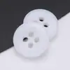 Botões de Resina de Alta Qualidade Costurados à Mão, Redondos de Quatro Furos e Dois Furos para Camisa Cardigã Punhos, Botões Pequenos, Botões Decorativos Modernos e Versáteis