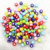 Cuentas Sueltas Acrílicas de 4X7 mm, Varios Estilos de Cuentas Coloridas con el Alfabeto Inglés, Accesorios para Joyería DIY, Cuentas para Pulsera