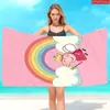 Toalla de Playa Serie Cerdo Peppa Linda Transfronteriza Microfibra Toalla de Baño Estampada Toalla para Fiesta en la Playa al Aire Libre de Verano