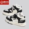 Sapatos femininos Huili tênis de cano alto femininos 2024 novos sapatos de plataforma de sola grossa feminino tênis quente feminino sapatos de algodão forrados com fleece de inverno