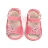 Novo verão menina borboleta sapatos de bebê sola de borracha sandálias de bebê sapatos de criança atacado 2573