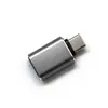 Venta al por mayor de fábrica adaptador OTG de dos cabezales de alto brillo TYPE-C a usb3.0 adaptador de transferencia de datos para conectar memoria USB