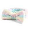Ventas Directas de Fábrica Lazo Banda para el Cabello de Mujer Pulsera Absorbente para Lavado de Cara Impermeable Artefacto Color Sólido Tres Piezas Ropa Deportiva para la Cabeza