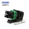 Conector de arnés de cableado para coche de DJ conector serie 2.5 conector macho y hembra conector impermeable 1/2/3/4/6p