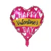 Colección Globos de Película de Aluminio en Forma de Corazón de 18 Pulgadas para San Valentín, Globo para Confesión de Boda, Globo Decorativo para Fiesta, Papel de Aluminio
