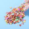10 g/saco de cerâmica macia peça nail art patch fruta flor animal creme cola cristal lama slime material de enchimento