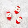 Arte de Uñas Adornos Navideños Tridimensionales Dibujos Animados Árbol de Navidad Anciano Muñeco de Nieve Reno Campana Pegatinas de Uñas de Resina Decoración Grande de Diamantes