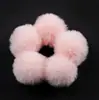 Directamente del fabricante: Colgantes de Pompones DIY, Accesorios Hechos a Mano para Ropa, Zapatos y Sombreros, Pompones Pequeños de Piel Sintética de Conejo