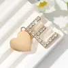 Moda Europea y Americana Sencilla y Personalizada Forma de Corazón Forma de Letra Inglesa Joyería Accesorios DIY Adecuados para Hacer Joyería para Mujeres