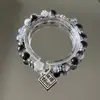 Pulseira de Contas Borboleta Estilo Chinês Mesmo Estilo Feminino Impressão Luxo Leve Nicho Alto Temperamento Pulseira de Casal Presente para Namoradas
