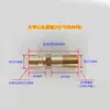 Máquina de Moldeo por Inyección Control de Temperatura del Molde Conector Rápido de Cobre para Agua 1234 Conector Rápido de Enchufe M10 M12 Boquilla de Agua de Cobre Grande y Pequeña Boquilla de Aceite