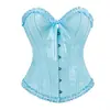 Nuevo Corsé de Encaje Multicolor Sexy con Push-up en el Pecho, Corsé para la Cintura, Base para Disimular el Vientre, Ropa Moldeadora