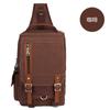 Bolso bandolera de lona retro para hombre, bolso bandolera para ipad, bolso bandolera para deportes al aire libre, bolso de pecho cruzado OL para hombres y mujeres