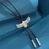 Venda Direta de Fábrica Personalizada Colar Masculino Ponte Águia Dourada Casual Tendência Bolo Tie Acessórios para Camisa