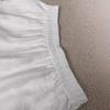 ¡Verano bi en!!! Tela de Lino Despertador Armario Simple Dos Tonos Combinan con Todo Pantalones Cortos Mujer Verano Nuevo