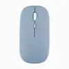 Mouse de carregamento sem fio bluetooth de fábrica para tablet iPad Huawei Xiaomi Samsung Glory mouse silencioso de modo duplo