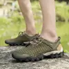 Zapatos de Hombre Nuevos Zapatos Casuales de Verano Malla Zapatos para Senderismo al Aire Libre Zapatos Casuales Zapatos de Hombre para Vadear al Aire Libre Zapatos de Hombre