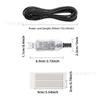 Novas Luzes de Olho de LED para Carro Luzes de Aviso Multimodo para Carro Luzes Traseiras Antirroubo Espelho Retrovisor Interativo