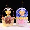 Caja de Música Bola de Cristal Estilo TikTok Dulce Negocio Regalo de Cumpleaños para Niños Venta al por Mayor Decoración de Escritorio para Dormitorio