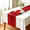 Suministro de Caminos de Mesa con Lentejuelas de Gypsophila Transfronterizos para Bodas de Hotel, Banquetes, Fiestas Navideñas y Caminos de Mesa Bordados Decorativos