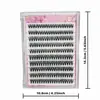 Set de Pestañas Postizas Transfronterizo, Pestañas Postizas 30D de Gran Capacidad, Estilo Segmentado de Longitud Mixta, Modelo Nuevo de Pestañas Postizas Más Vendido