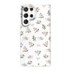 Capa de Celular Rosa Floral Popular Transfronteiriça Case S26 Película Case S25Ultra Proteção Completa da Lente S23 Capa Rígida