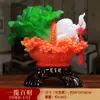 Nueva decoración creativa de resina de repollo de cien riquezas para el hogar, la oficina, regalo de negocios, regalo artesanal al por mayor