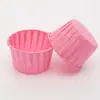 Taza para magdalenas resistente a altas temperaturas, taza de papel para bizcocho enrollado, portatarta de papel recubierto desechable