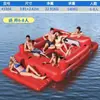 Isla Flotante Inflable Grande Bestway con Toldo para 8-10 Personas, Balsa Marina para Uso Doméstico de Adultos, Bote con Toldo