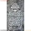 Moletom com Capuz e Zíper Estampa Digital de Caveira Y2K Solto Jaqueta Retrô Hoodie Tendência Street Style