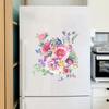 Nuevo M12-M15 Pintado Flores Coloridas Gabinete Refrigerador Baúl Inodoro DIY Hogar Decorativo Adhesivo de Pared