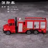 Decoração de bolo para assar pequeno bombeiro caminhão de bombeiros decoração cachorro cartão de chama mesa de sobremesa infantil vestir