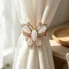 Nuevos alzapaños de cortina de moda estilo ojo de gato mariposa, sin perforaciones, los más vendidos en Europa y América transfronterizos, hebillas de cortina francesas exquisitas al por mayor