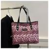 Bolsa Feminina 2025 Nova Moda Texeled Grande Capacidade Bolsa Moda Estilosa Outono e Inverno Bolsa Tote Vintage de Ombro Único