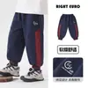 Pantalones de chándal casuales de otoño para niños europeos 2026 Nueva ropa para niños Niños Bebé Niño pequeño Estilo Primavera Otoño Pantalones