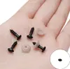 Ojos Ovalados Rosca para Juguetes de Acrílico Nariz en Espiral Accesorios Creativos Hechos a Mano para Niños Paquete de Materiales para Joyería