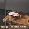 Caixa de Armazenamento de Temperos, Pote de Condimentos para Cebola, Gengibre e Alho, Caixa Selada Empilhável para Cozinha Doméstica, Pote de Armazenamento, Caixa de Embalagem, Caixa para Frescos