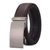 Cinturón de Cuero Extendido de 160 cm para Hombre con Logo Láser Personalizado Hebilla Automática para Hombre Cintura Cuero Sintético Aleación Negocio
