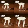 Ornatos de Modelo de Móveis em Miniatura Mesa Artificial Interna Mini Banco Mesa de Café Sofá Modelo Materiais Artesanais DIY