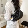 Bolsa Dumpling Simples Tendência Quente Mais Vendida Deste Ano para Mulheres, Novo Estilo 2026, Bolsa Transversal Texturizada para o Dia a Dia, Bolsa Única Casual de Ombro