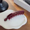 Acessórios de cabelo de PC transfronteiriços: prendedor vertical grande para rabo de cavalo alto, prendedor banana, presilha de cabelo de alta qualidade para a parte de trás da cabeça, presilha torcida elegante para mulheres