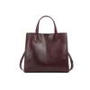 Bolso de Hombro Tipo Cubo de Cuero Genuino de Primera Capa Vintage 2026 Nuevo Bolso Cruzado para Primavera/Verano Gran Capacidad Bolso de Mano de Cuero Genuino