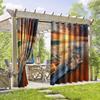 Cortina Ventana Pantalla Impermeable Exterior Comercio Exterior Transfronterizo Pabellón Moderno Amazon Transfronterizo Toldo Protector Solar Serie Bosque