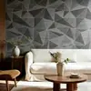 Adesivos Geométricos Minimalistas de Luxo Leve Adesivos de Parede Autoadesivos Decoração de Parede de Fundo para Quarto Próximo à Cama Papel de Parede para Renovação de Móveis