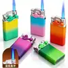 Encendedor a prueba de viento con carcasa de hierro metálico, encendedor promocional, encendedor desechable, grabado esmerilado, grabado de alta gama al por mayor