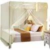 Mosquitero para Habitación de Casa, Estilo Palacio Tradicional de Pie para Verano, Marco, Puerta Única Cifrada Fija, Nuevo Modelo 2023, Cifrado