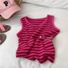 Top de Renda Bordado com Babados para Menina, Fofo e Estiloso para o Verão, Camisola Versátil e Casual