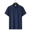 Camiseta Polo de Manga Corta para Hombre Verano Solapa de Polo Negocios Fresca Moda Tendencia Secado Rápido Transpirable Absorbente de Sudor Deportes al Aire Libre